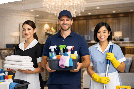 Hotel cleaning services in Melbourne